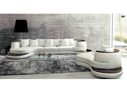 Designer sofa Corner sofa Living landscape Round sofa Leather sofa Couch Sofa U-shape Royal
