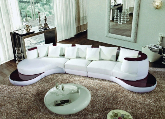Round Sofa Couch Round Upholstery Couches Suite Corner sofa Seat Corner Round new