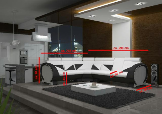 Corner sofa Corner sofa DESIGN *Choice of color * SOFA +USB,Leather LEATHER SOFA LEATHER SET