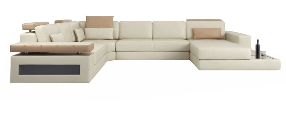 U-shape Corner sofa Couch Upholstery Big xxl Sofas Couches Sofa Living landscape new