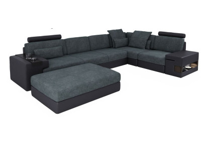 L-shape seating sets seat cushion new Wood Corner sofa Upholstered furniture living landscape