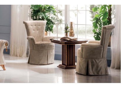 Armchair Lounger TV Chair Couch Baroque Rococo Art Nouveau Designer Furniture