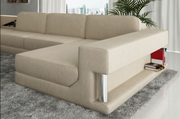 U-shape Sofa Couch Design Couch Textile Modern Upholstery new Living landscape Corner sofa