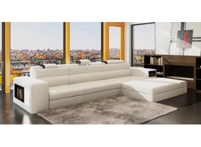 Designer sofa sofa with USB upholstery corner sofa suite living landscape leather sofa couch