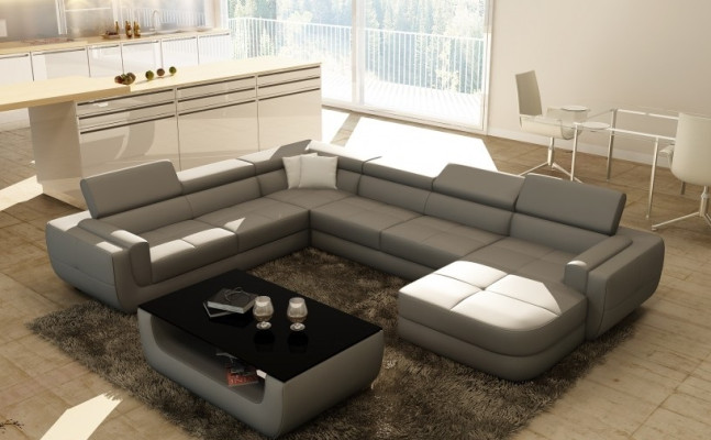 Design Leather Upholstery Seat Corner Leather Sofa Upholstery Corner Living Landscape
