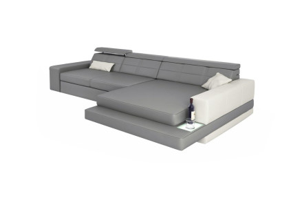 XXL Couch Corner sofa Leather Living landscape Sofa Design Modern Sofa L-shape