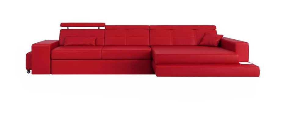 Furniture Corner sofa Leather Sofa Couch Upholstery Corner Seat Living landscape L-shape new