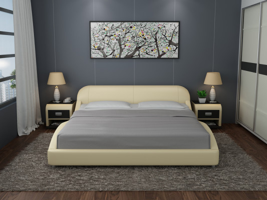 Modern elegance for your bedroom The impressive new double bed