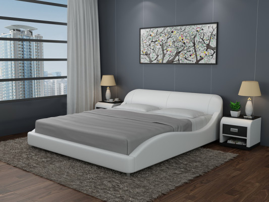 Modern elegance for your bedroom The impressive new double bed