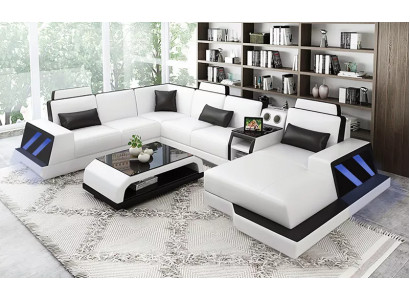 Corner sofa Sofa Couch Upholstery Corner suite Sofas Couches Living landscape Designer new