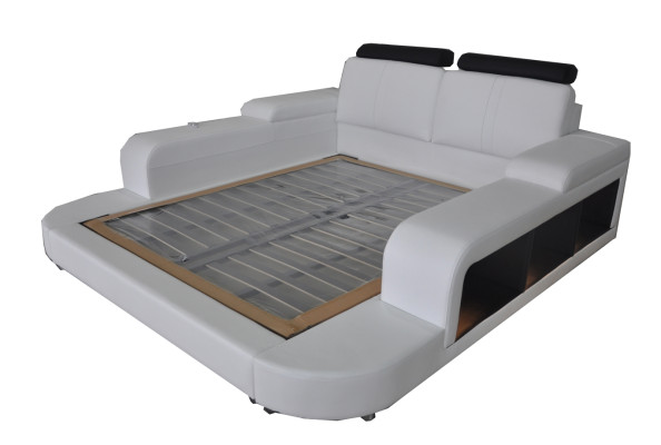 Luxury Leather Design Upholstery Beds Modern Double 140/160/180/200 Bed