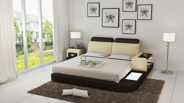Waterbed Hotel Double Bed Beds Complete Leather Bed Upholstered bed Water LB8804