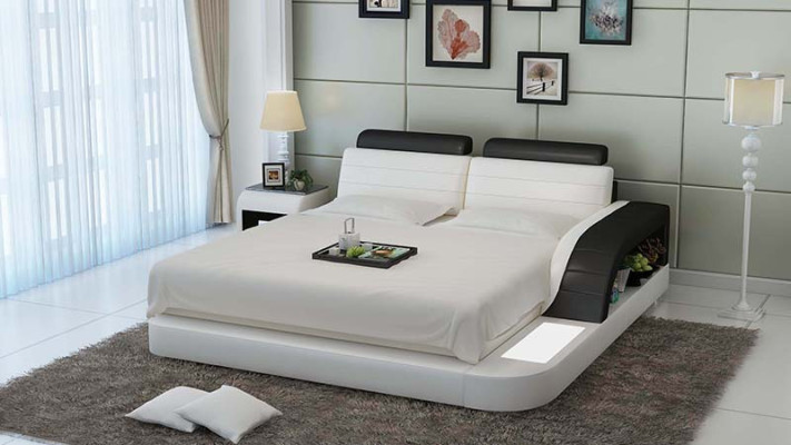 Waterbed Hotel Double Bed Beds Complete Leather Bed Upholstered bed Water LB8814
