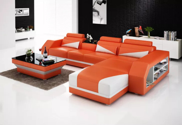 Design Sofa Corner sofa Sofas Couch Upholstery Corner suite Corner sofa seating sets 2 pieces