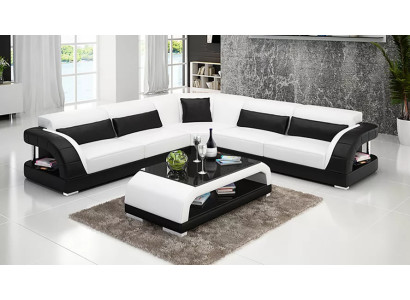 Leather couch Living room Sofa Upholstery Corner sofa Design Couches Sofas Leather suite