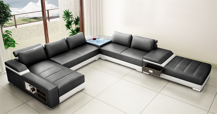 Designer-Comfort U-shape Corner sofa with excellent upholstery