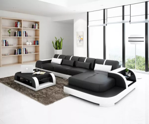 Design Corner sofa Leather sofa Upholstery Couches Sofas Leather couch Living room
