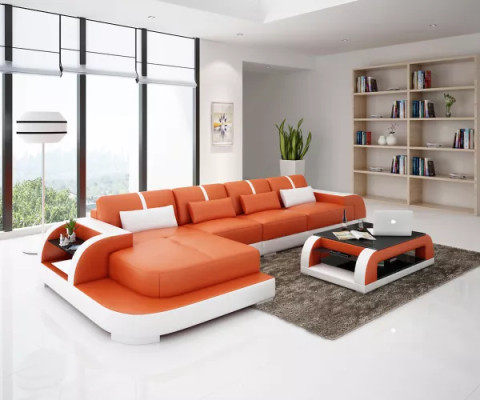 Design Corner sofa Leather sofa Upholstery Couches Sofas Leather couch Living room