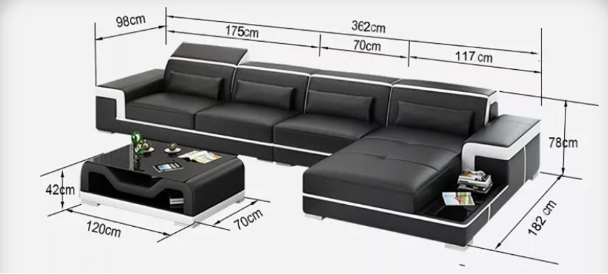 Design corner sofa leather suite living room leather couch sofa upholstery couches sofas