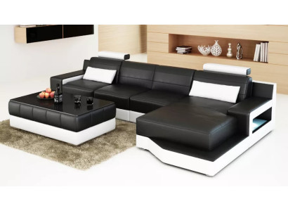 Corner sofa L-shape Modern sofa Leather sofa Corner sofa Upholstery designer sofa