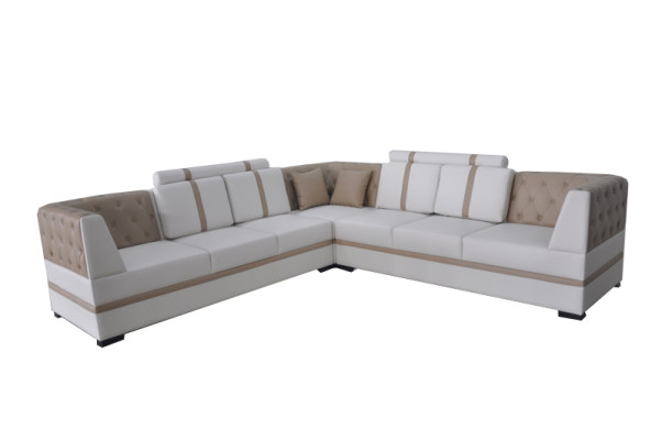 Corner Sofa with USB Upholstery Corner Living Room Landscape Designer Couches Textile new