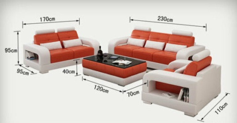 Sofa Couch Upholstery Living landscape Seat Furniture Set Suite 3+2+1 Couches