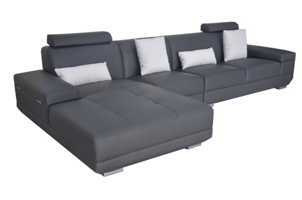 Leather Couch Upholstery Seat Corner Suite Modern Design Sofas Living landscape