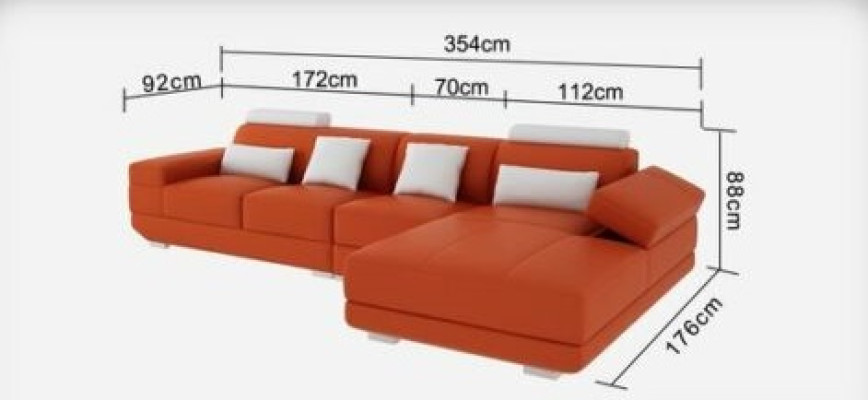 Leather Couch Upholstery Seat Corner Suite Modern Design Sofas Living landscape