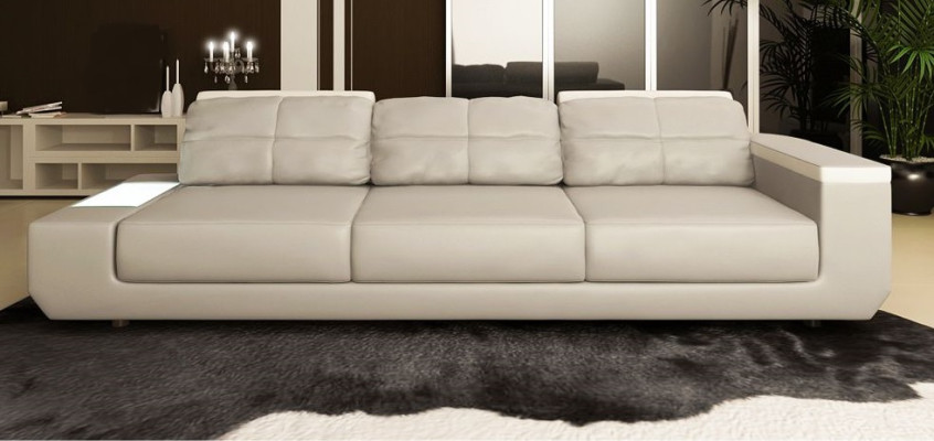 Sofa 3 seater sofas luxury imitation leather couches big upholstery designer furniture three seater