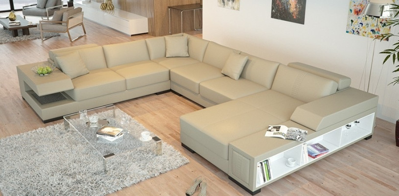 Innovative design for your home Discover the new U-shape corner sofa with luxury and style