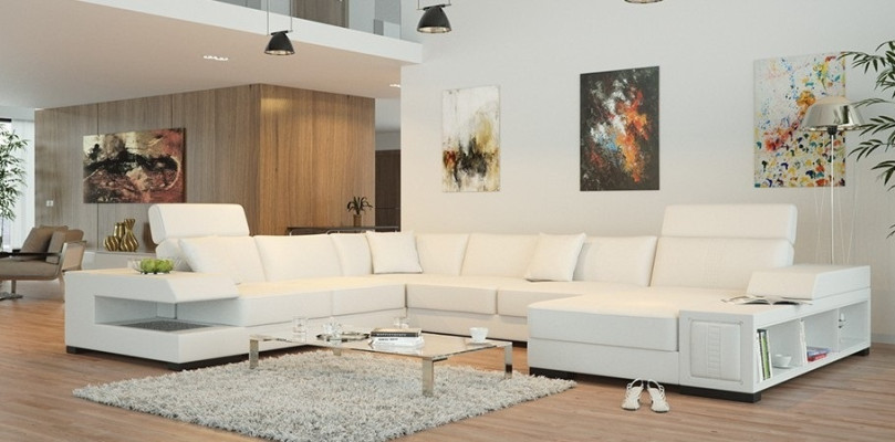 Innovative design for your home Discover the new U-shape corner sofa with luxury and style