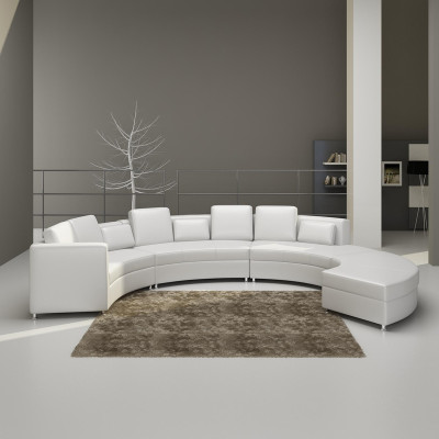 Leather sofa Couch Living landscape Corner sofa Corner Suite Design Modern Sofa USB A1102