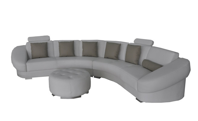 Design Corner sofa Couch Multifunction Living landscape Textile Upholstery Sofas