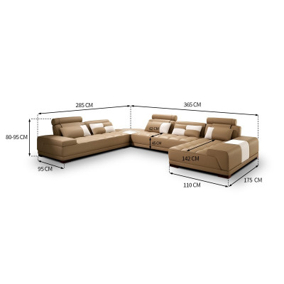 Sofa with USB,Couch Upholstery Suite XXL Big Corner SofasLiving area Corner sofa new
