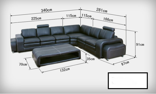 Design leather sofa with USB Couch Living landscape Corner sofa Corner Modern Suite new