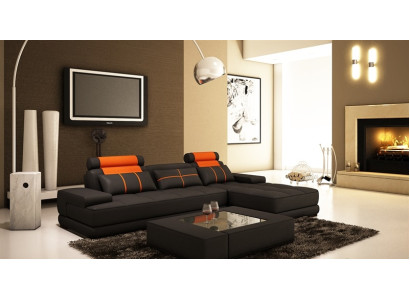 Leather sofa Corner sofa Sofa with USB Upholstery Corner Designer Sofas Couches new Paris S/O