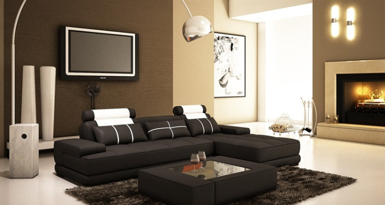 Leather sofa Corner sofa Sofa with USB Upholstery Corner Designer Sofas Couches new Paris S/O