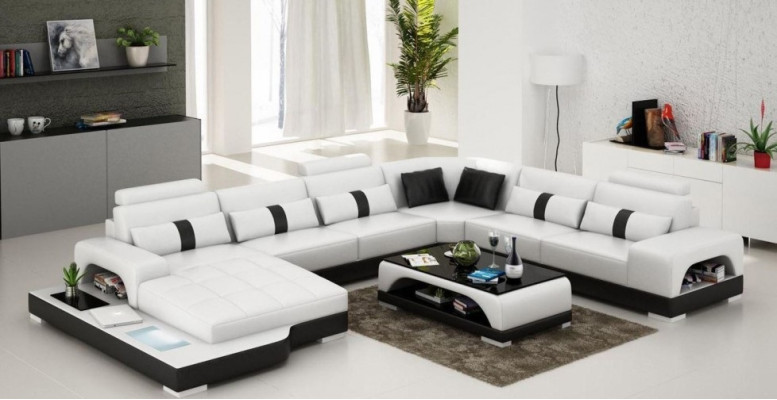 Corner sofa Upholstery Couch Sofa Living landscape Seat Corner Suite Leather Textile Send
