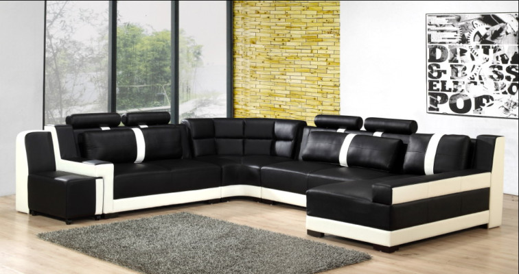 Corner sofa Upholstery Couch Sofa Living landscape Seat Corner Suite Leather Textile PH26