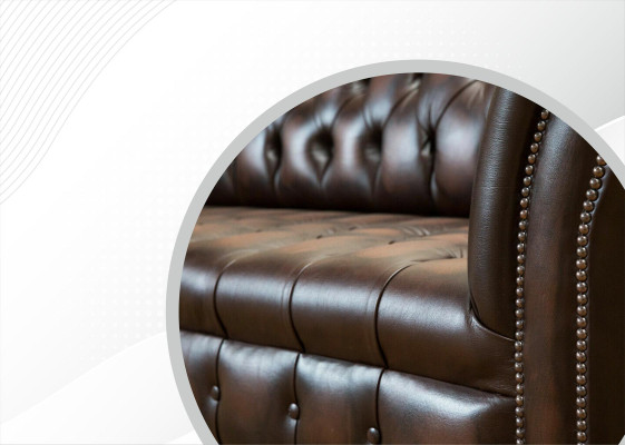 xxl Big Sofa Couch Chesterfield 265cm Decorative Upholstery Sofas 4 Seater Leather
