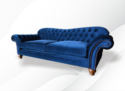 xxl Big Sofa Couch Chesterfield 240cm Upholstery Sofas 4 Seater Leather
