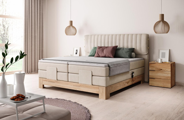 Automatic box spring bed design bed double beds luxury hotel sleeping room