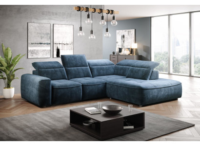 Corner sofa L-shape Textile Luxury Design Living landscape Upholstery Couch Couches Furniture