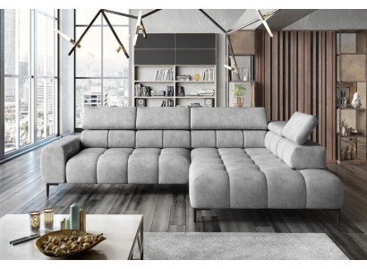 Corner sofa L-shape Sofa Living landscape Upholstery Multifunction Design Modern Textile