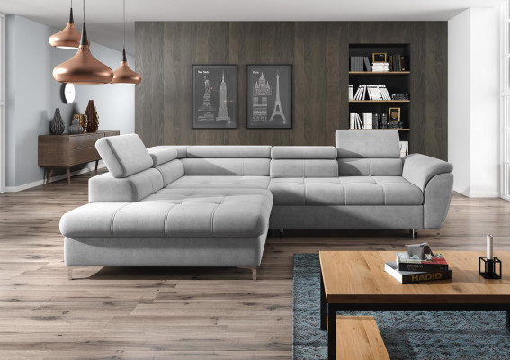 Corner sofa L-shape Sofa Design Upholstery Modern Textile bed base Multifunction Fabric