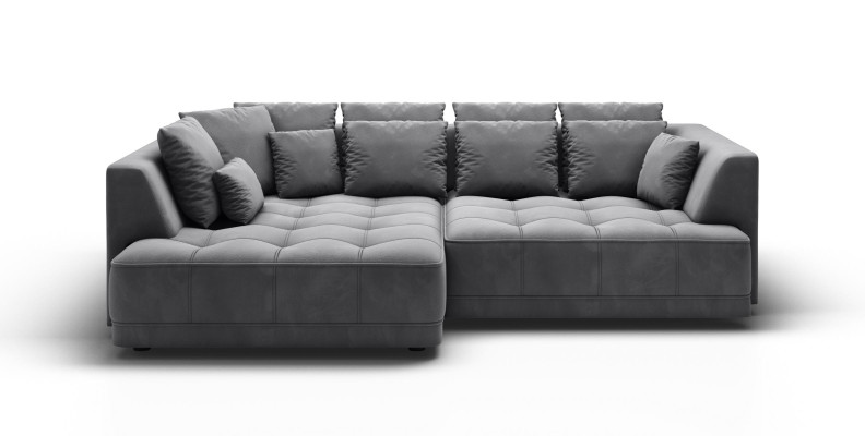 Sofa Textile Living landscape Corner sofa Sofas Couch Upholstery Corner Couches Furniture L-shape