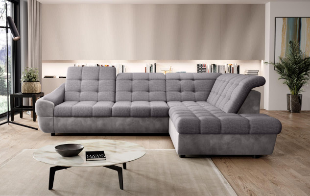 Design Sofa Couch Corner sofa Textile Upholstery Suite Living landscape Corner suite new
