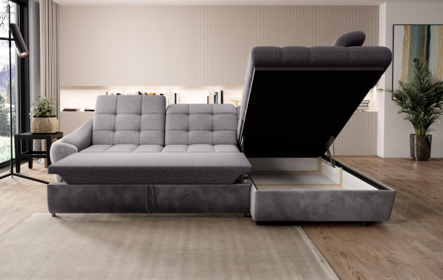 Design Sofa Couch Corner sofa Textile Upholstery Suite Living landscape Corner suite new