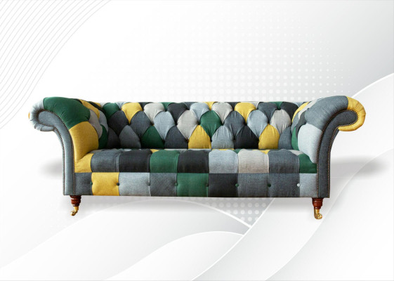Chesterfield Multicolored Living room Modern Design Couches Sofa new Creative Furniture