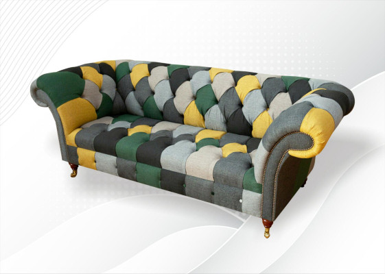 Chesterfield Multicolored Living room Modern Design Couches Sofa new Creative Furniture